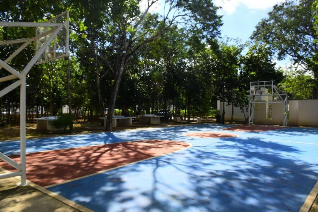 Departamento Residencial Con Alberca Cancun Bagian luar foto
