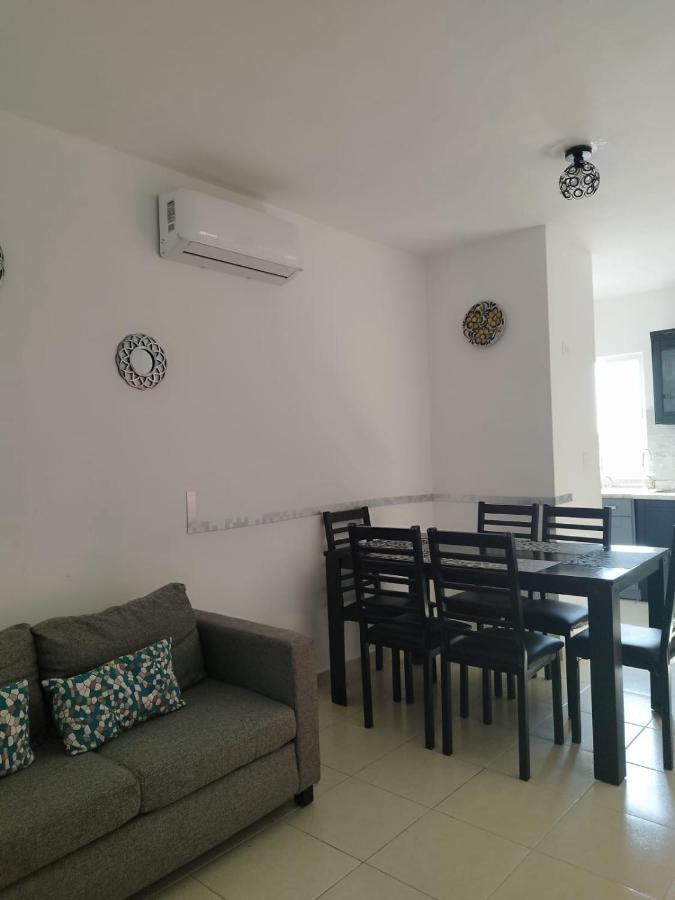 Departamento Residencial Con Alberca Cancun Bagian luar foto